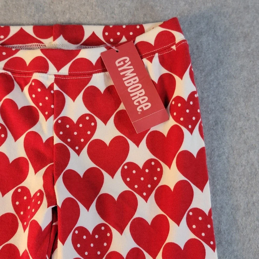 NWT Gymboree 2010 Valentines Day ❤️ Heart Knit Pants - Little Girls Size 6